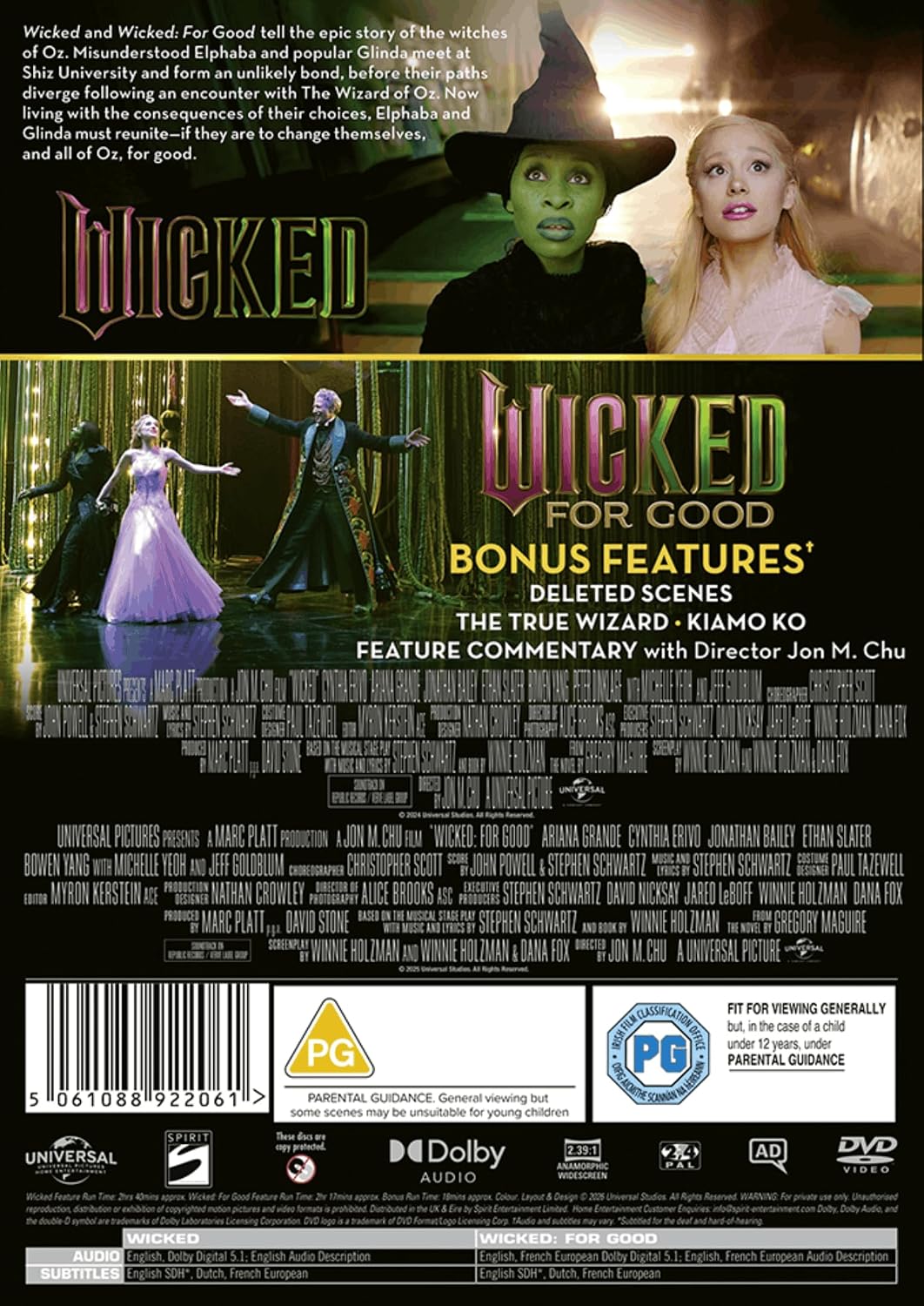 Detalle 2 de Wicked 2-Movie Collection – Universal