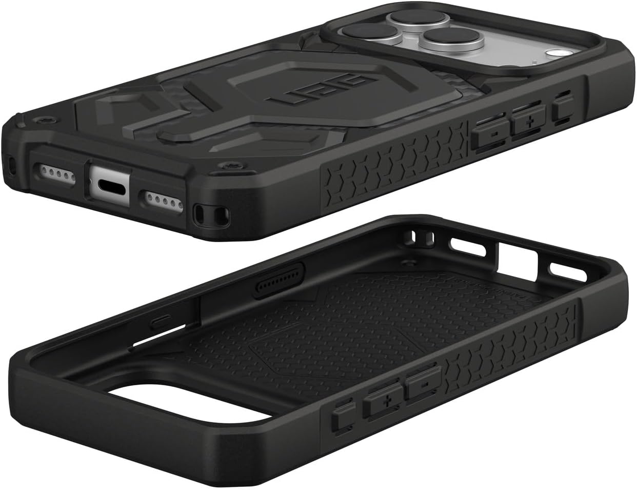 Detalle 2 de URBAN ARMOR GEAR UAG-IPH25MA-PMC-CF iPhone 17 Pro耐衝撃ケース カーボンファイバー・MagSafe対応