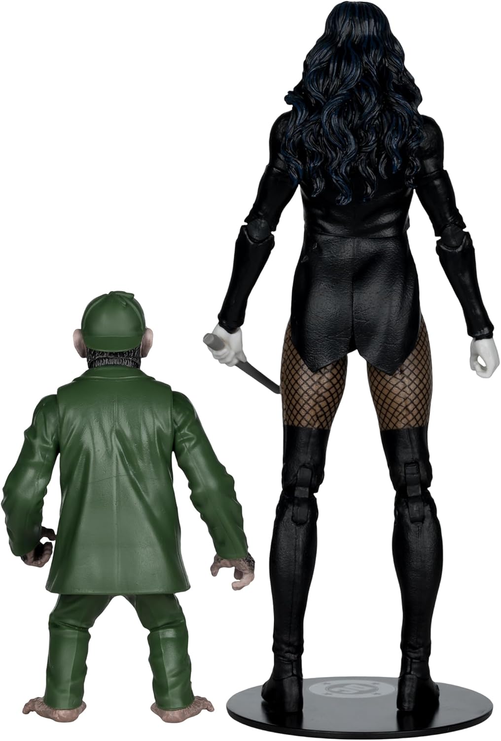 Thumbnail 3 de McFarlane DC Multiverse Zatanna (DC Classic) – Action figure da 17,8 cm Collector Edition #53 con Detective Chimp