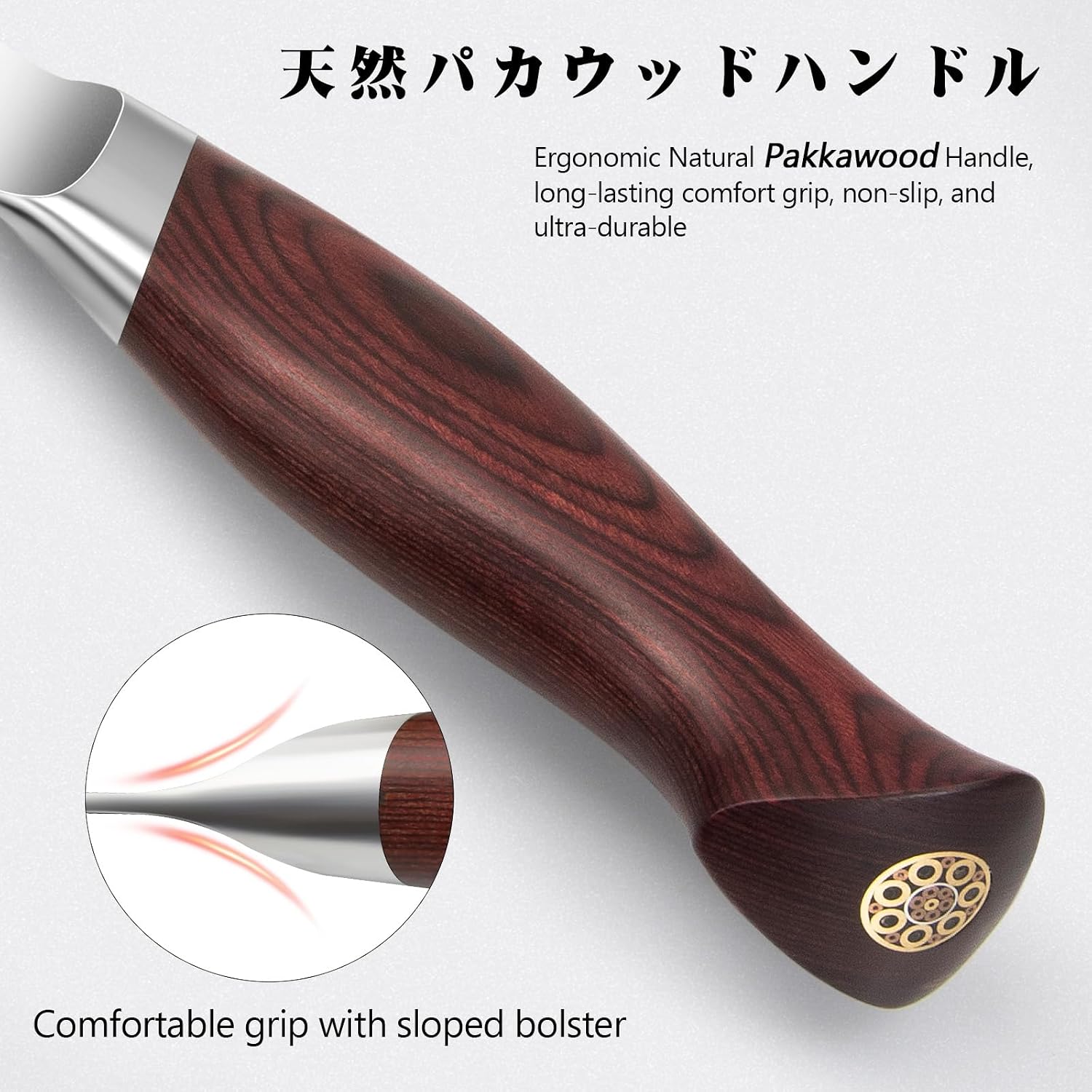 Thumbnail 4 de SHAN ZU Profi Kochmesser 20 cm