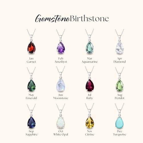 Detalle de ADITA GOLD White Opal Pendant Necklace in 925 Sterling Silver