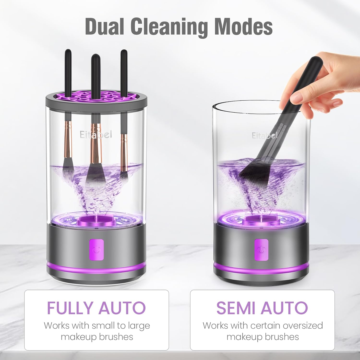 Thumbnail 5 de EITABEL Make-up-Pinselreinigungsmaschine 7000 RPM