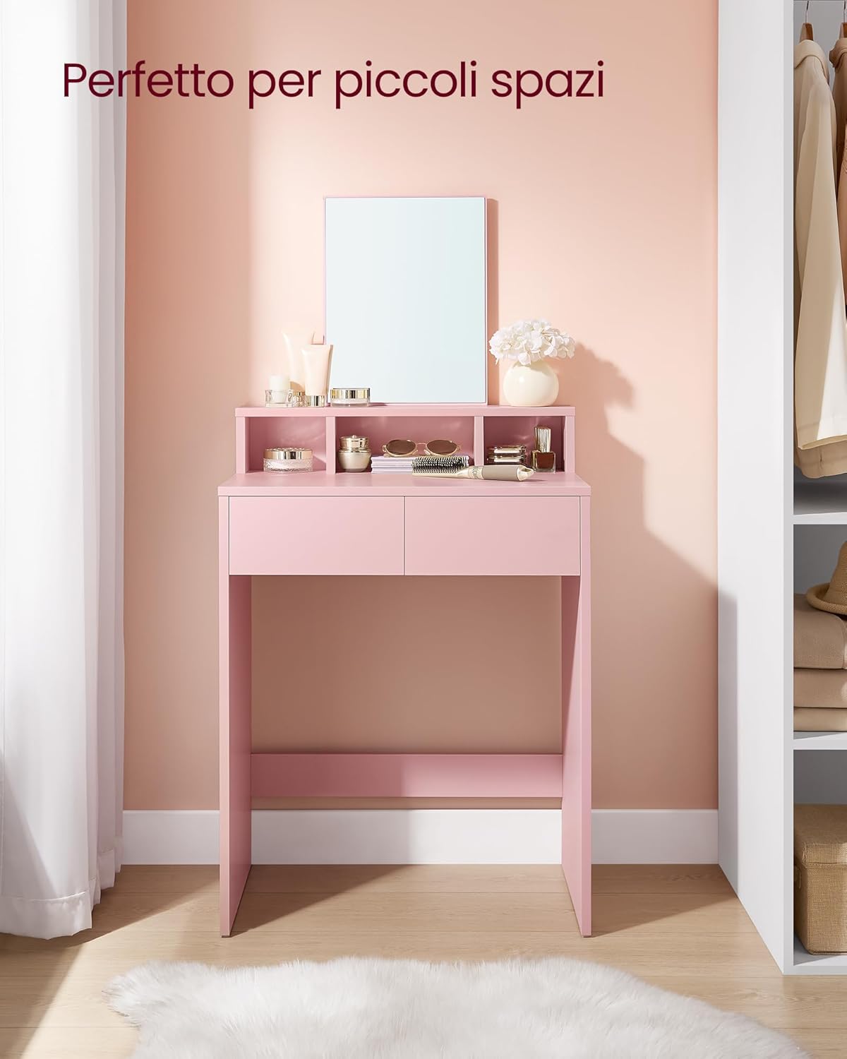 Detalle 2 de VASAGLE KAILYN toeletta con specchio