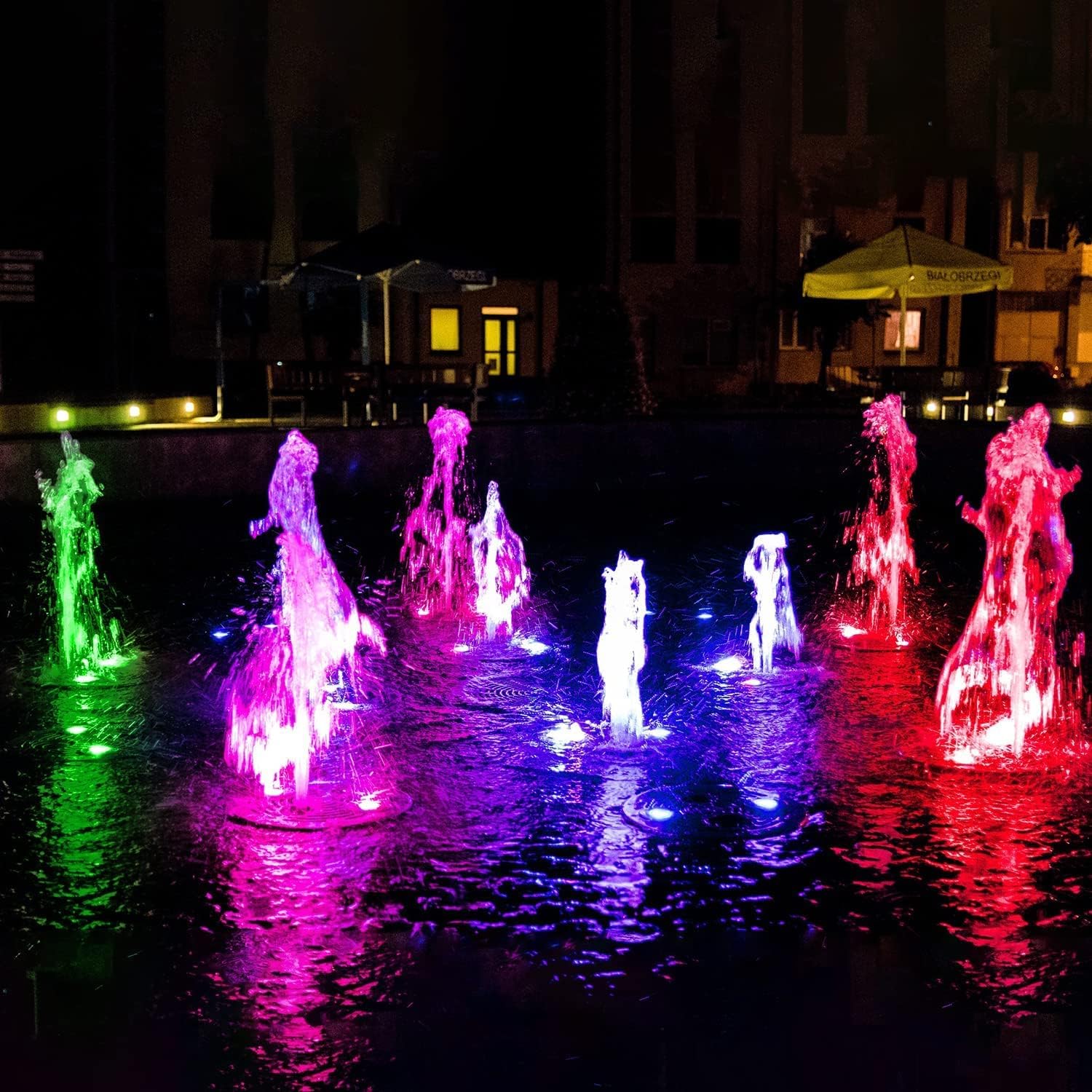 Thumbnail 5 de NATPOW Solar Pond Light, Underwater RGB Colour Changing 2-in-1