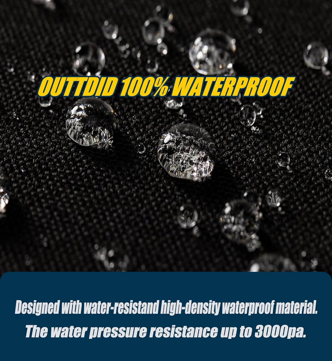 Detalle de OUTTDID Push Lawn Mower Cover 600D