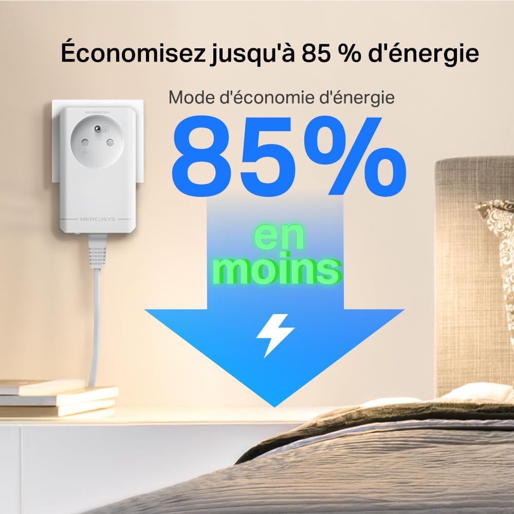 Thumbnail 5 de Mercusys MP300P CPL 600 Mbps 📶