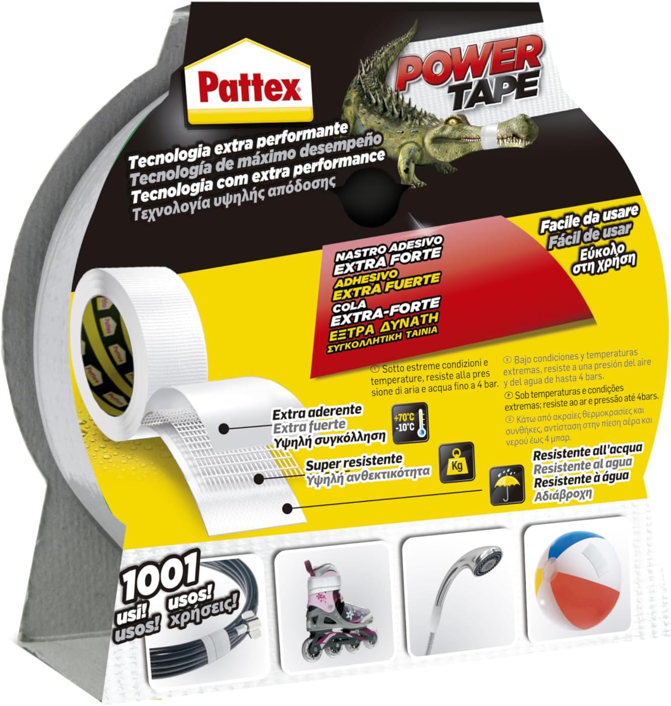 Detalle 2 de Pattex Power Tape Nastro telato 48mmx10m