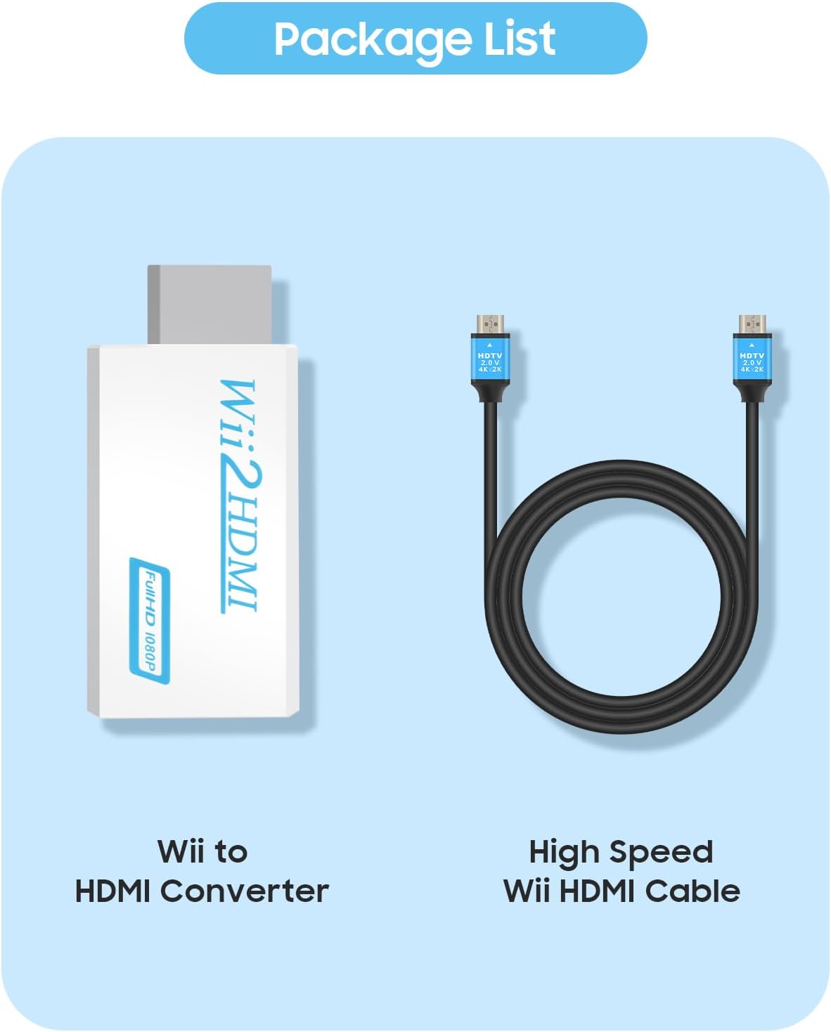 Thumbnail 6 de Wii to HDMI Converter 1080P Adapter