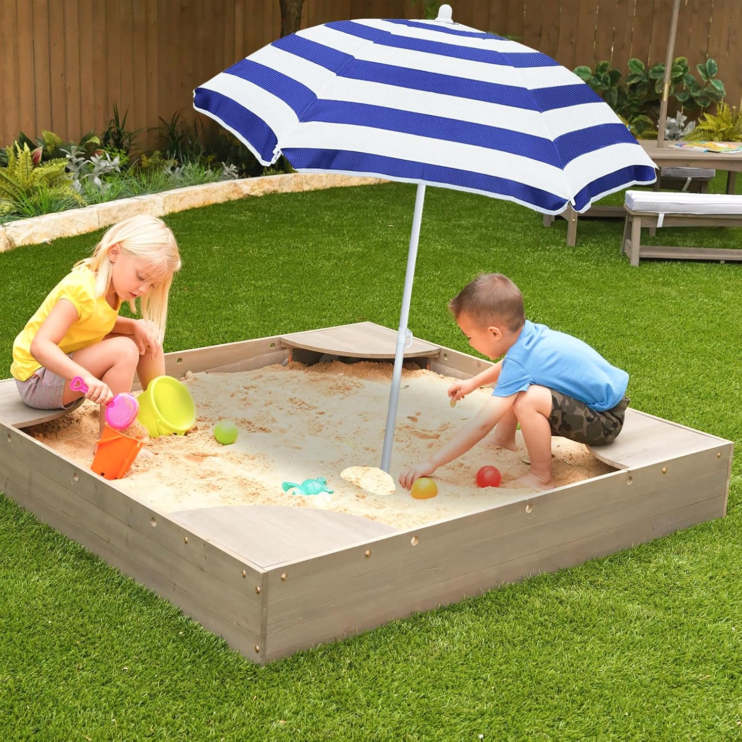 Thumbnail 6 de Exokugo Kids' Beach Umbrella