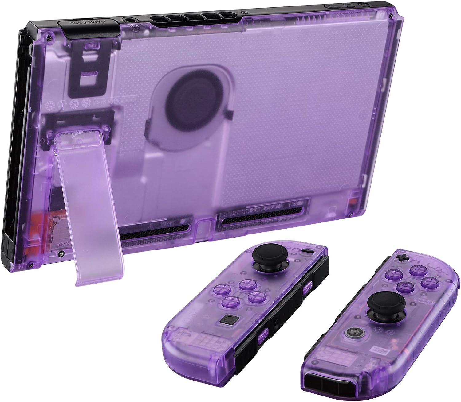 Detalle de eXtremeRate jasnofioletowa obudowa do Nintendo Switch i Joy-Conów z ABS