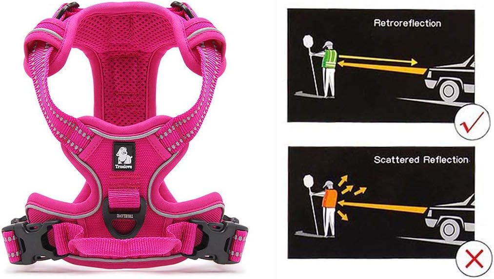 Thumbnail 2 de MOKCCI Truelove Soft Front Dog Harness: Reflective, No-Pull Comfort for Everyday Walks