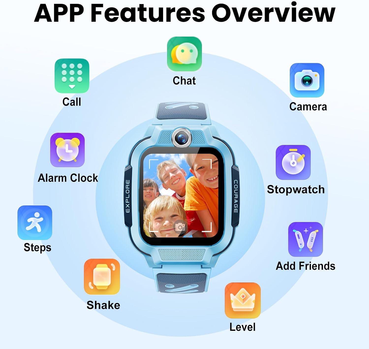 Detalle de imoo Z3 Watch for Kids: GPS, 4G Phone & Safety Features in a Durable, Waterproof Smartwatch