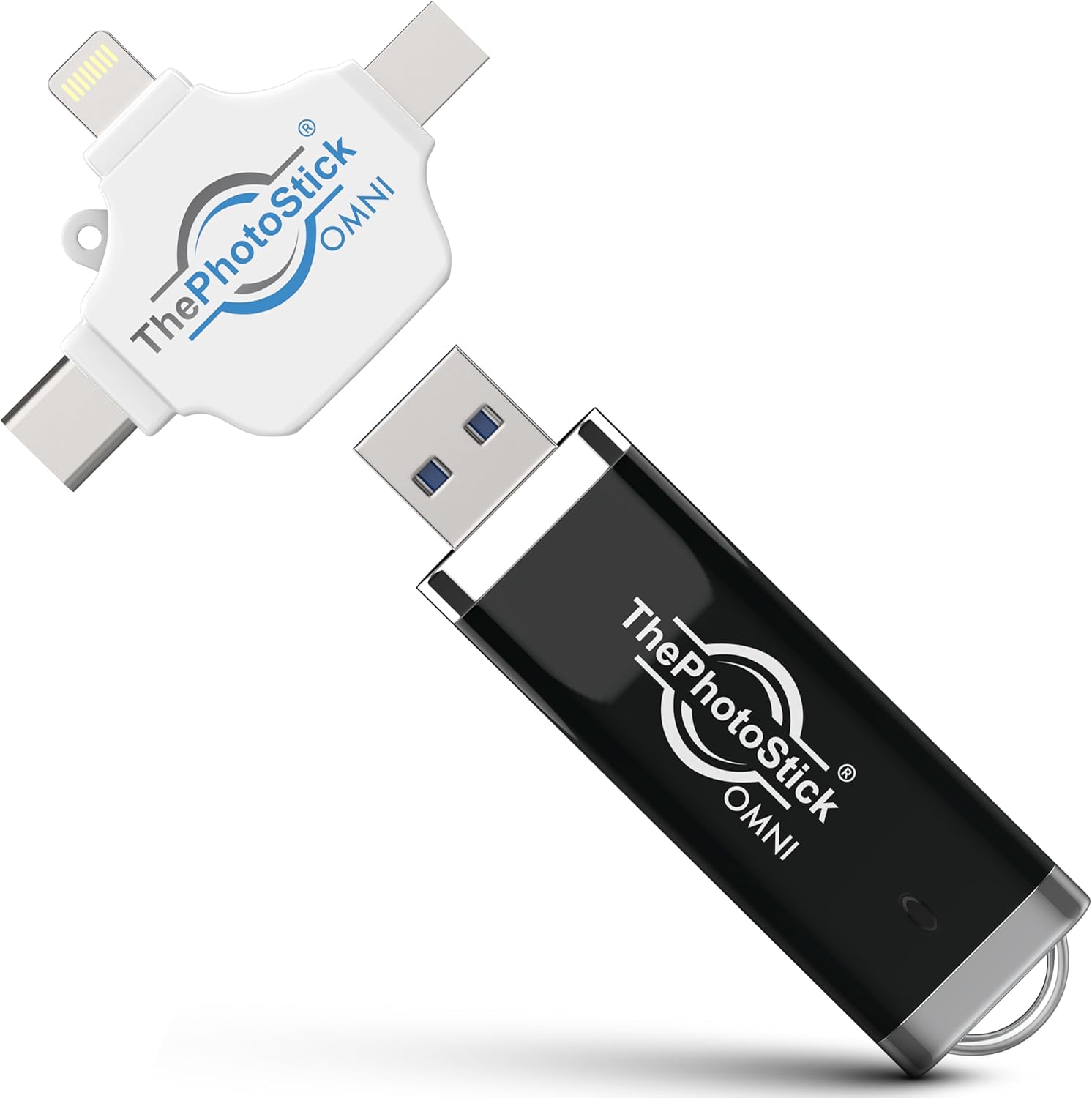 Detalle de ThePhotoStick Omni 128GB: Automatic Photo & Video Backup Across Your Devices