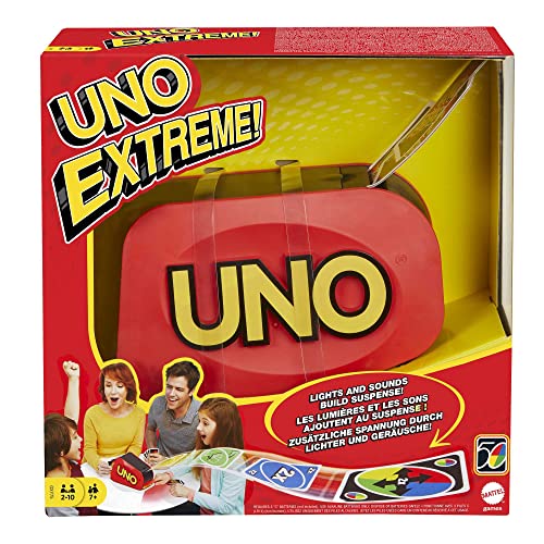 Detalle de Mattel Games UNO Extreme Card Game with Launcher