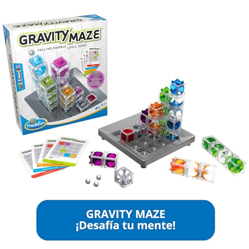 Thumbnail 1 de ThinkFun Gravity Maze: circuito de canicas con 60 desafíos (castellano) para niños desde 8 años