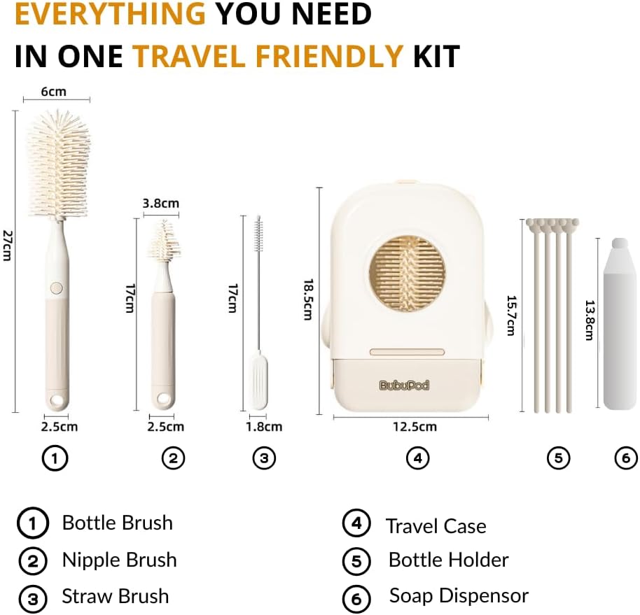 Thumbnail 1 de Bubupod Baby Bottle Cleaning Set