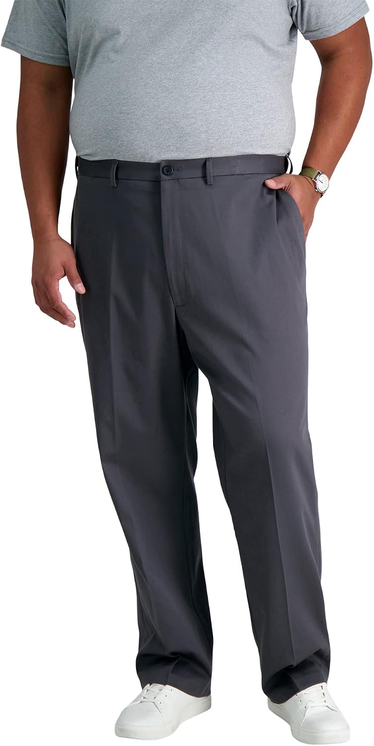 Detalle de Haggar No Iron Khaki Classic Fit Pant