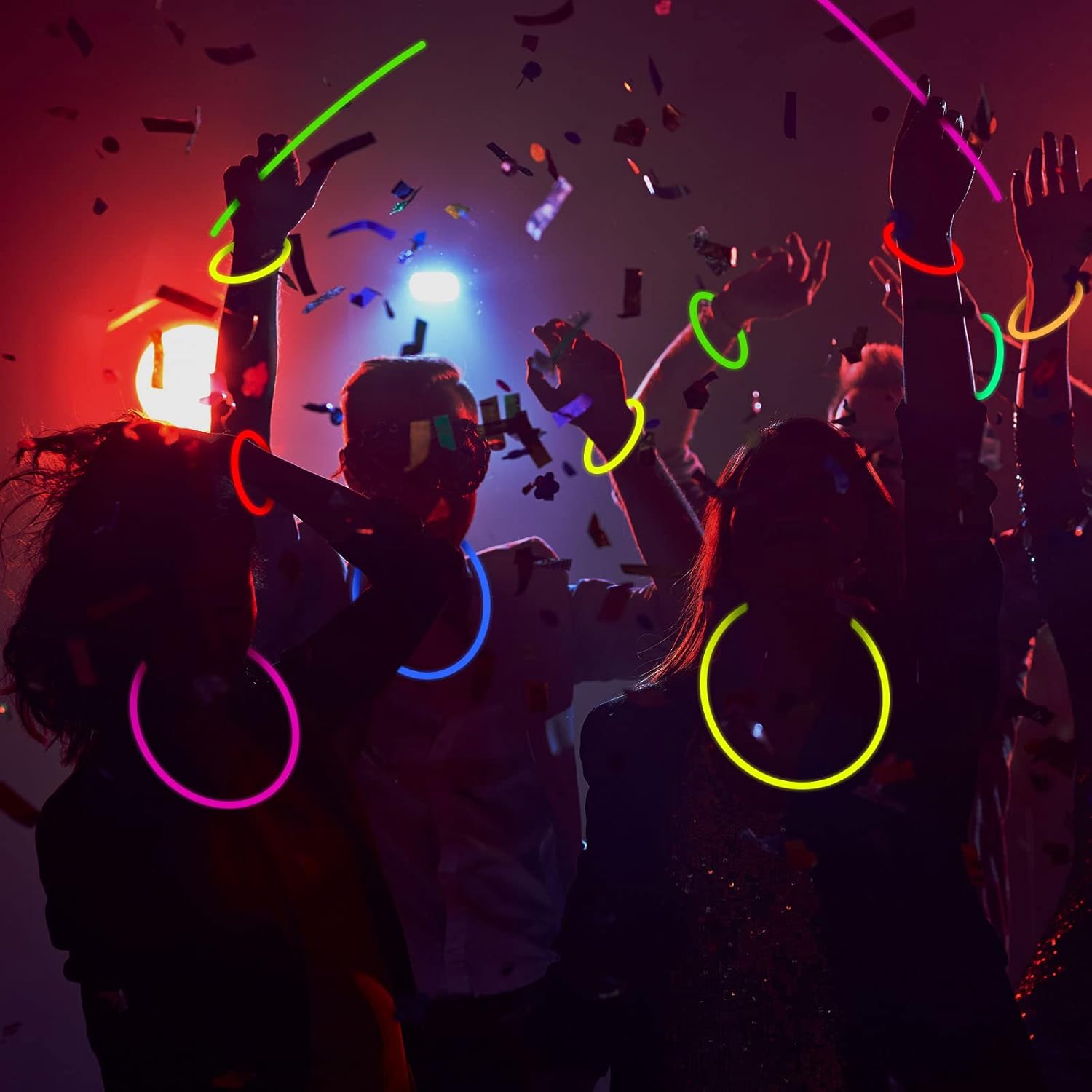 Thumbnail 4 de Vicloon glow stick 100 pezzi per feste