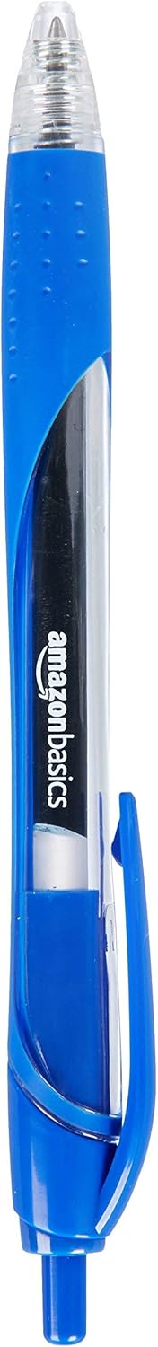 Thumbnail 1 de Amazon Basics Bolígrafos retráctiles tinta de gel 12 unidades 🖊