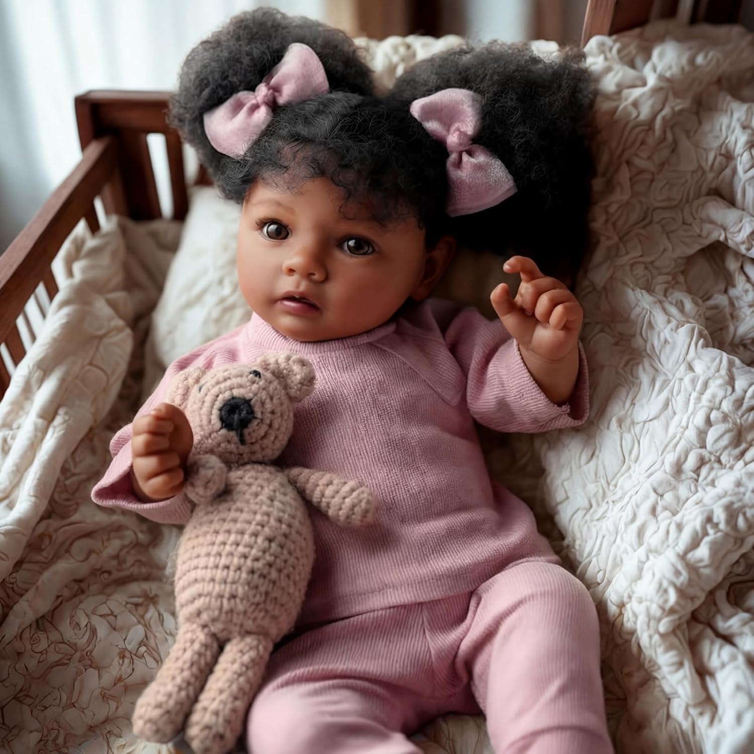Detalle de BABESIDE Daisy Reborn Baby Doll 20 Inch