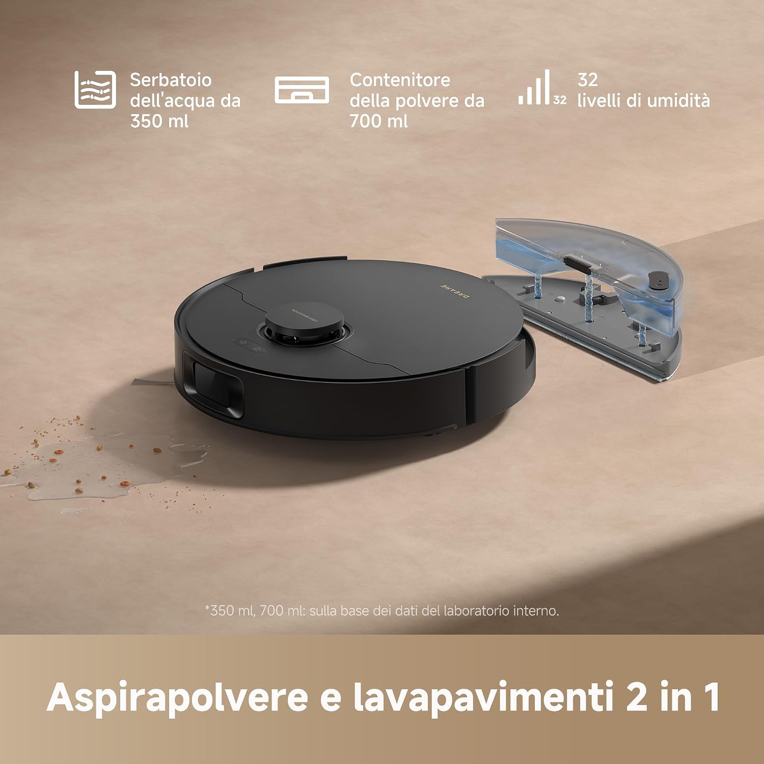 Detalle 2 de DREAME D20 Aspirapolvere 13.000 Pa