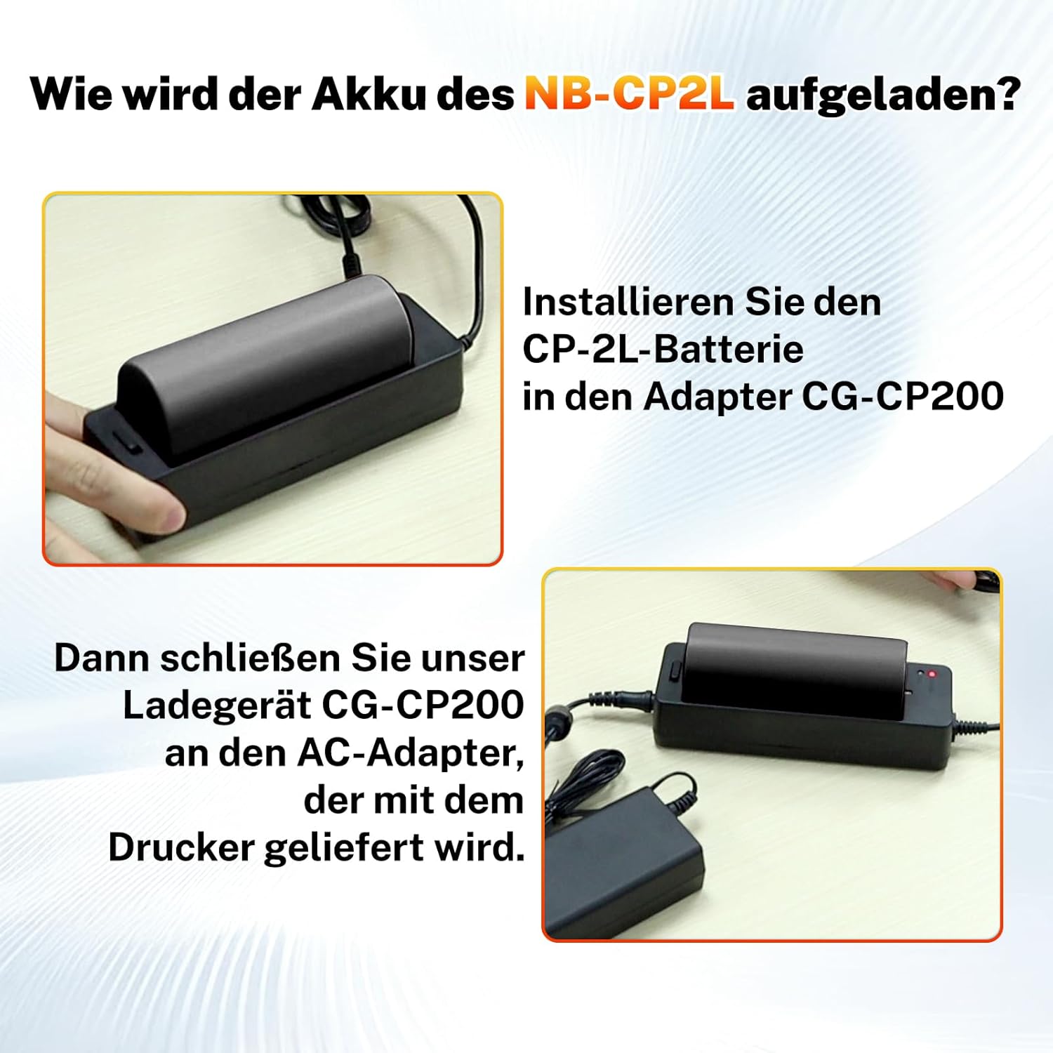 Thumbnail 4 de OHZHAO NB-CP2L Akku 2500mAh für Canon Selphy