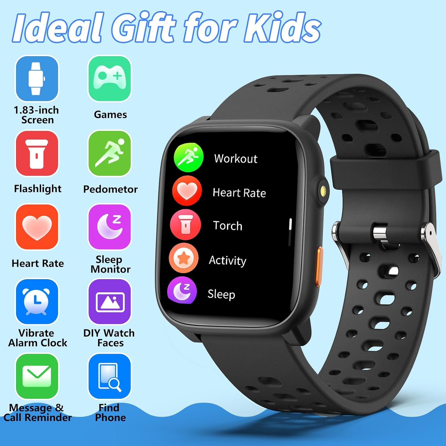 Detalle 2 de ModaWin Kids Smart Watch 1.83"