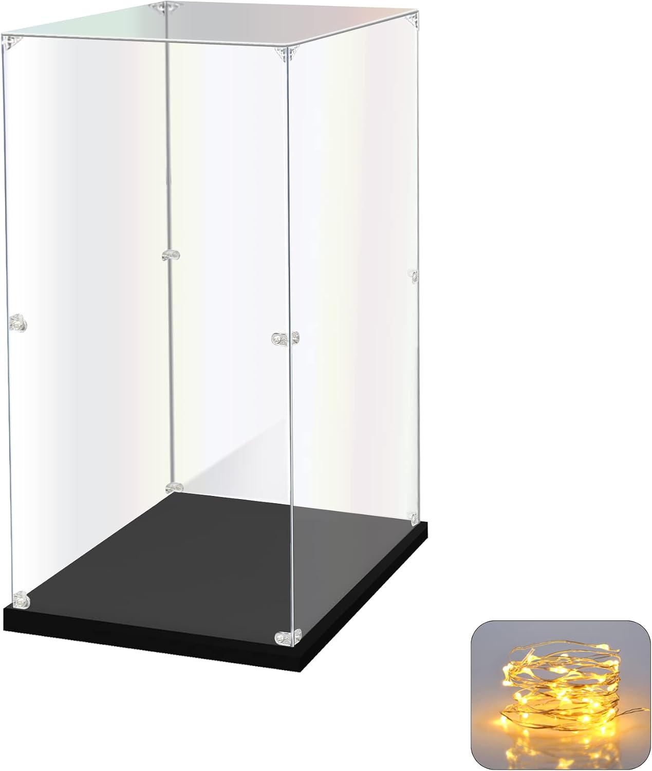 Thumbnail 6 de KOLIPI Mini Football Helmet Display Case Mirror Base