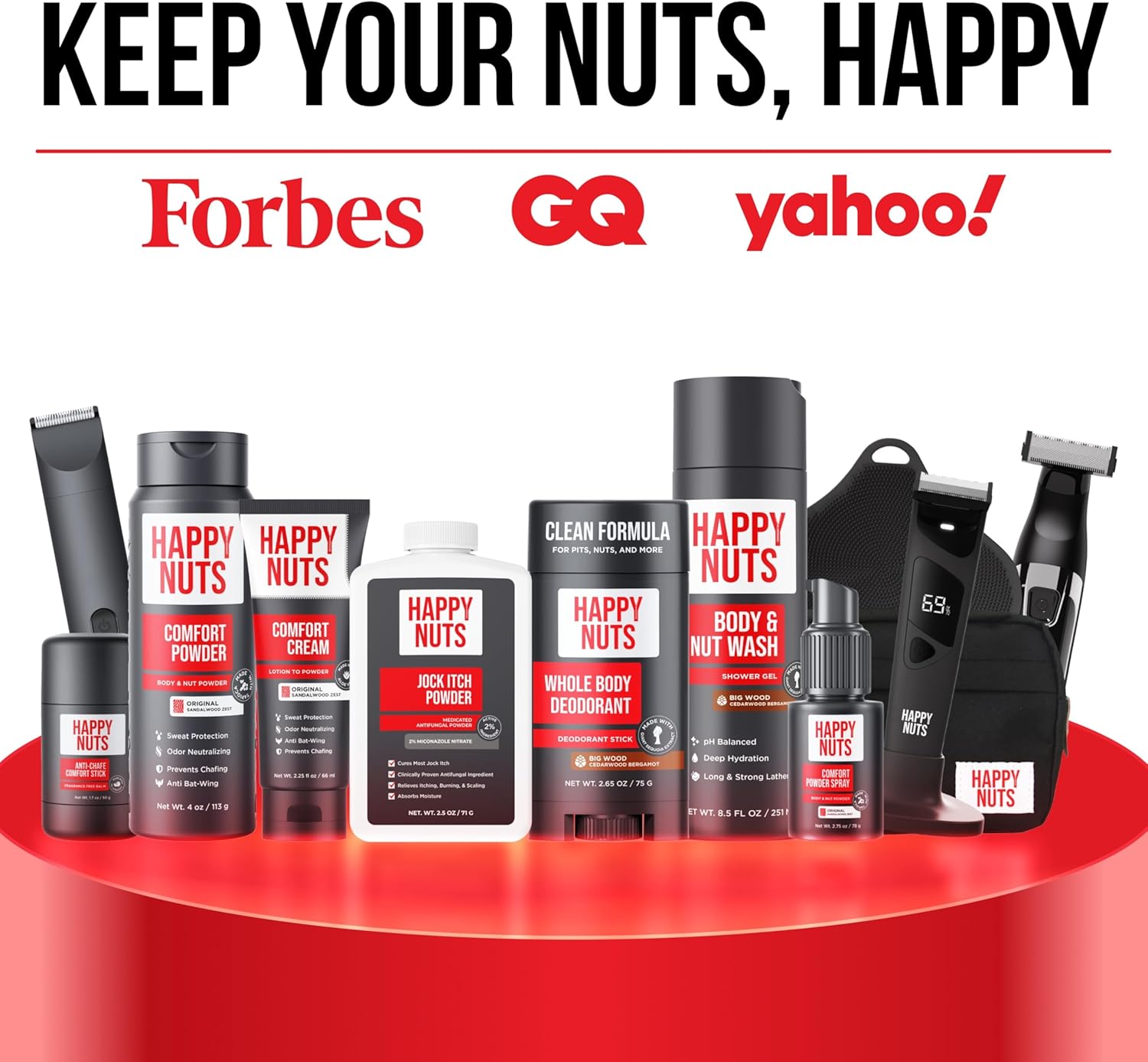 Thumbnail 6 de HAPPY NUTS The Ballber PRO Electric Body Hair Trimmer for Men
