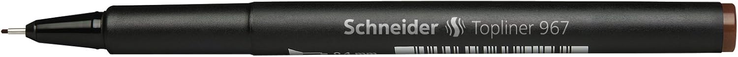 Thumbnail 6 de Schneider Topliner 967 cienkopis 0,4 mm, brązowy, z metalową końcówką