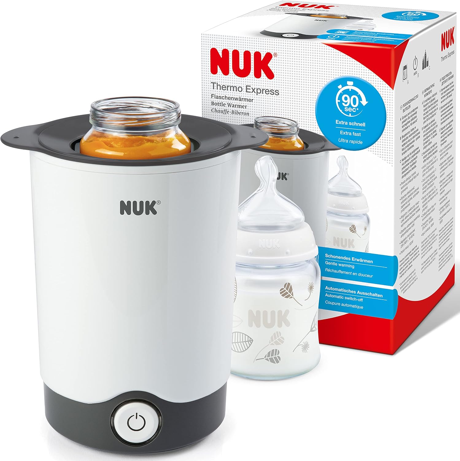 Detalle de NUK Thermo Express scaldabiberon — riscalda in 90 secondi