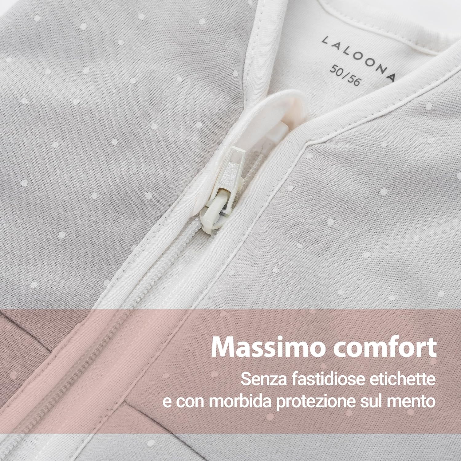 Thumbnail 3 de LaLoona Sacco nanna senza maniche 3 TOG: sollievo e calore per neonato, 0–6 mesi