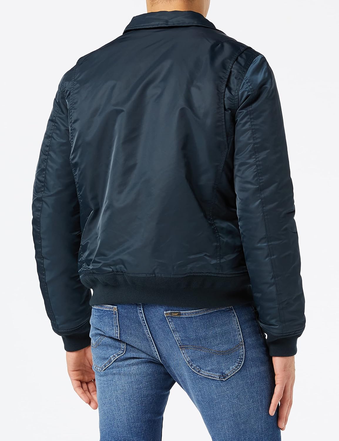 Thumbnail 3 de Veste homme Schott NYC 210100 – fermeture éclair, manches longues