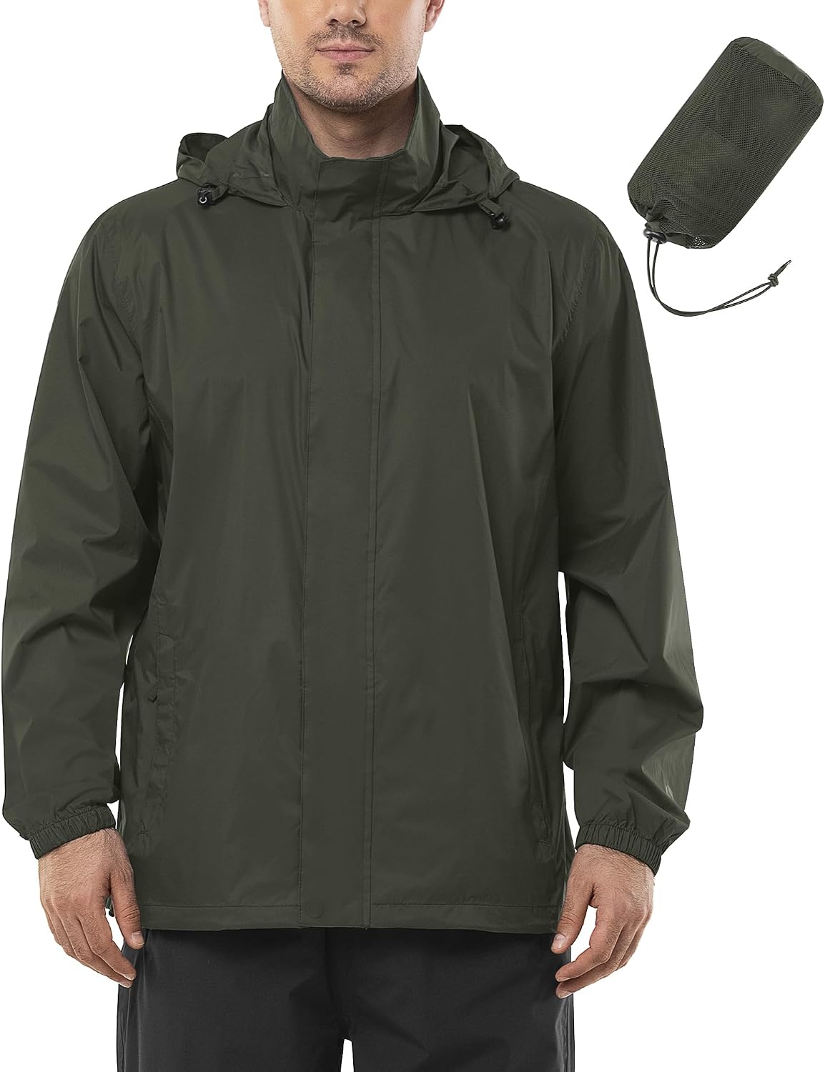Detalle de Outdoor Ventures Packable Rain Jacket