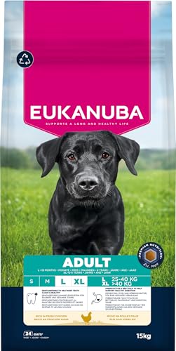 Thumbnail 10 de Eukanuba Alimento Seco Premium para Perros Adultos de Razas Grandes (Pollo Fresco) – 15 kg