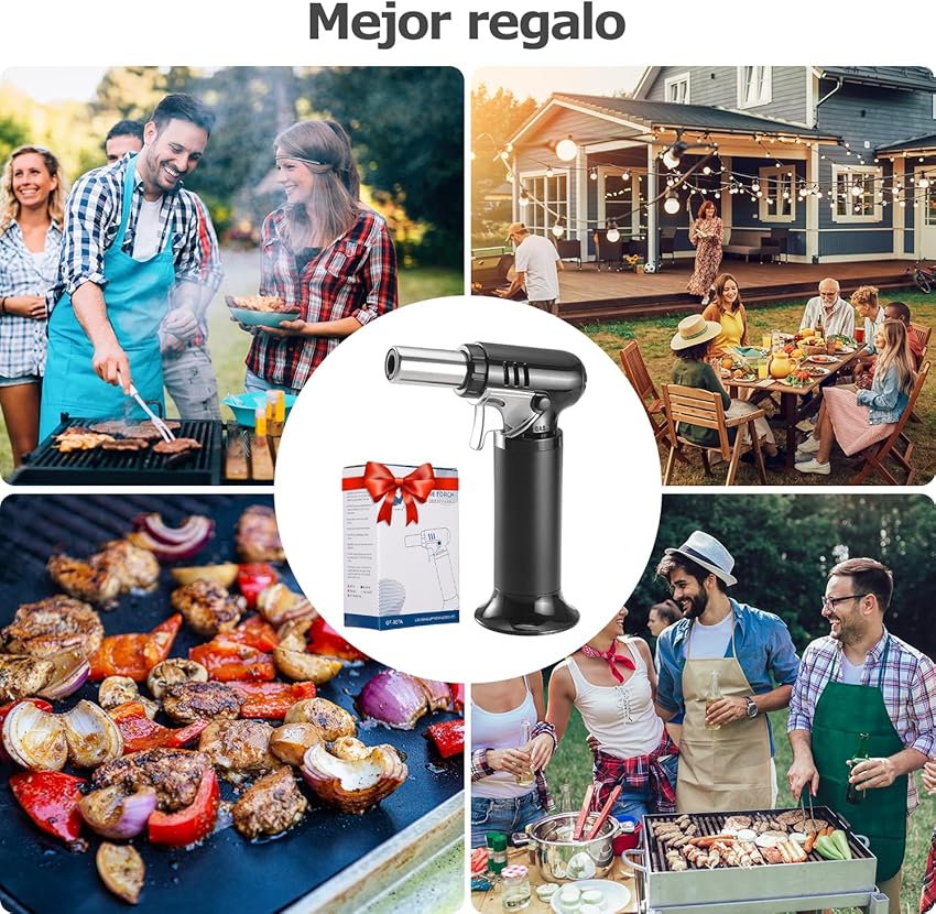 Thumbnail 6 de Carehabi Soplete de Cocina Recargable con Cierre de Seguridad