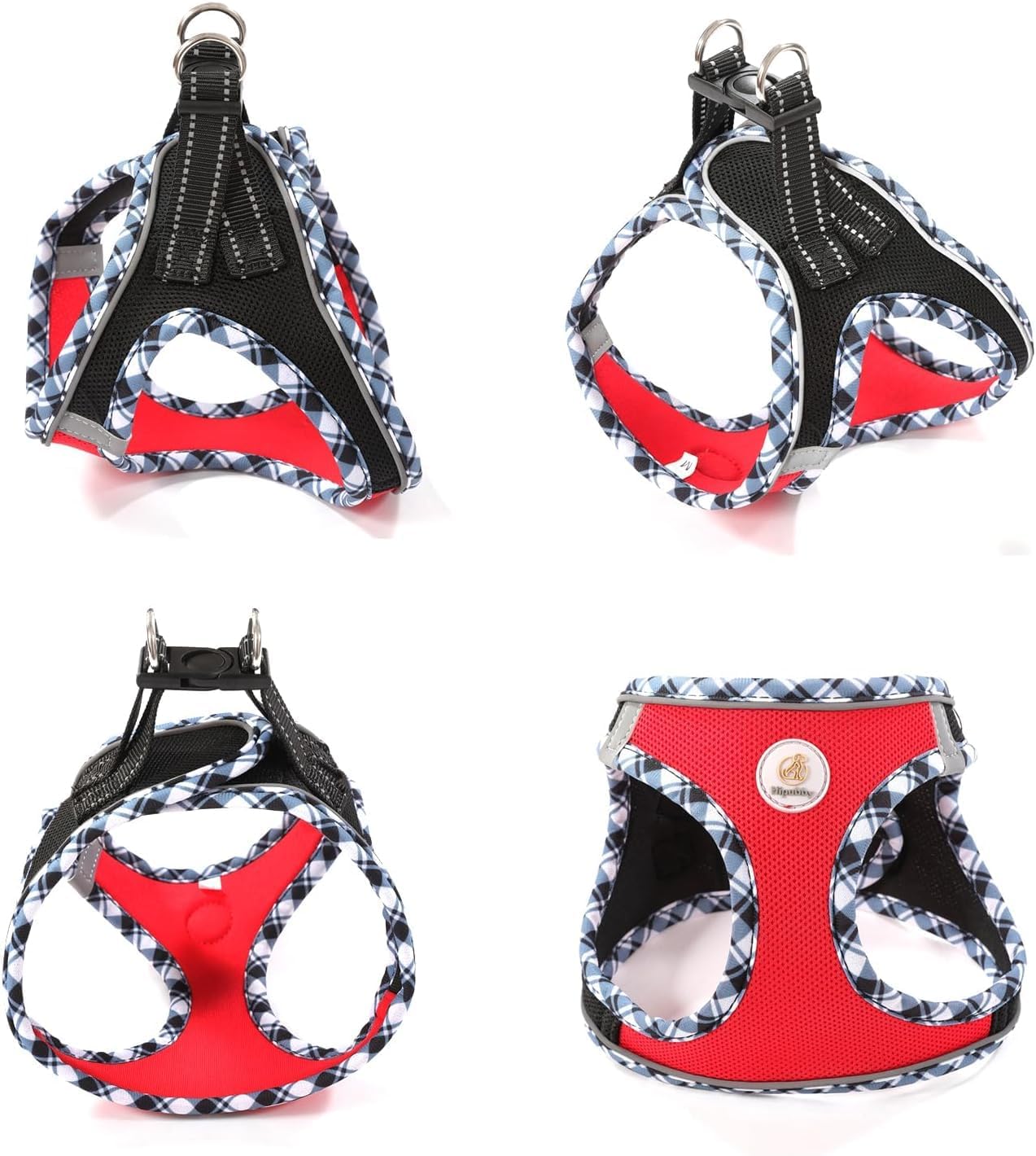 Thumbnail 2 de Hipubby Dog Harness and Leash Set, Size S