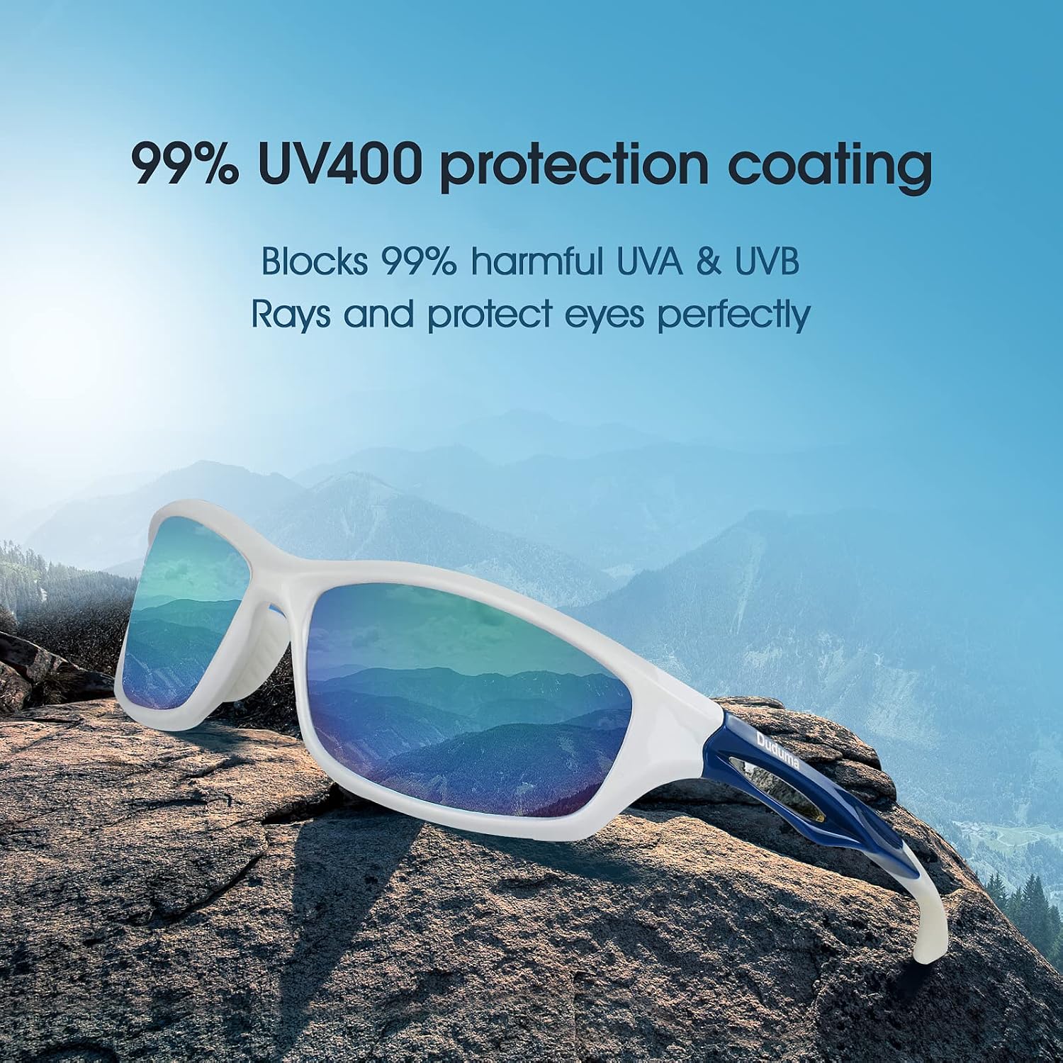 Detalle de Duduma Polarised Sports Sunglasses for Men and Women with UV400 Protection