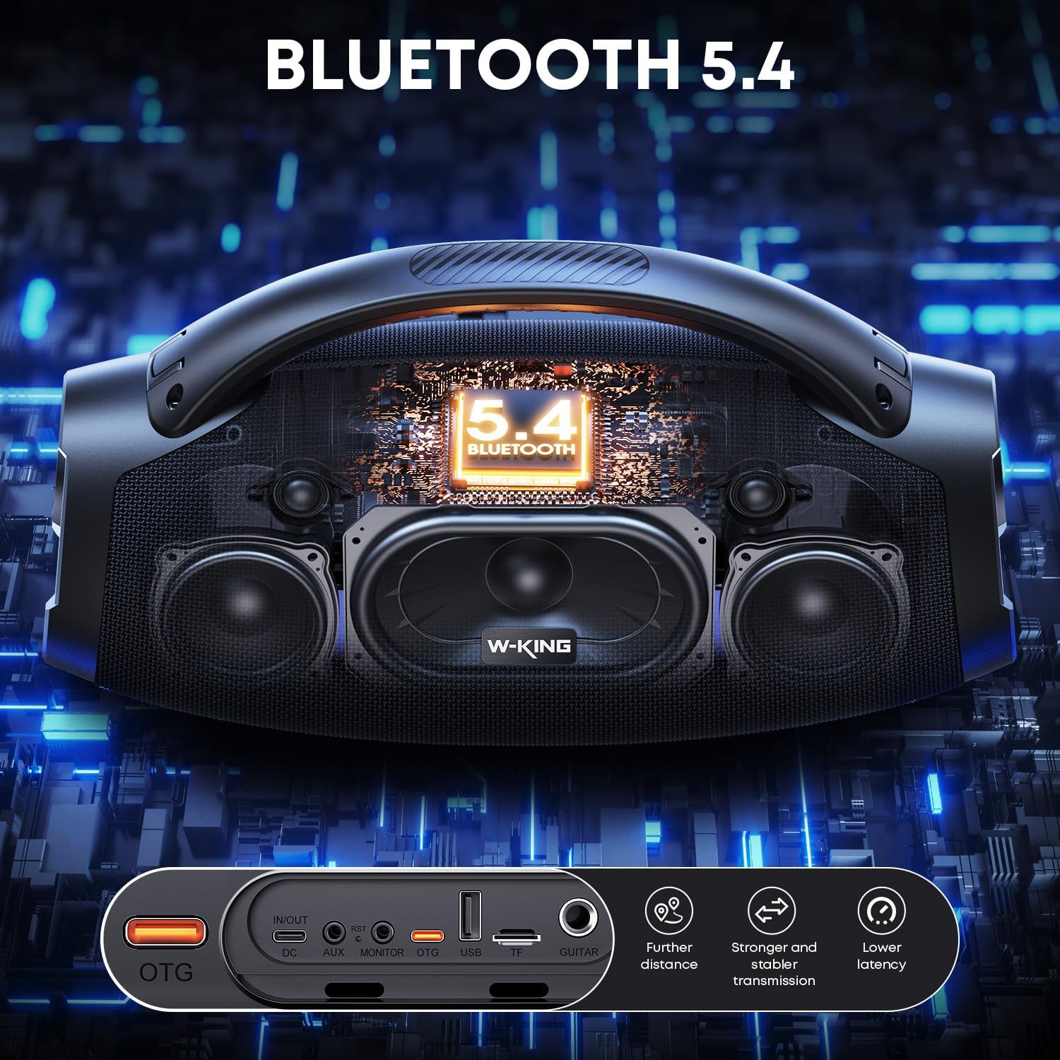 Thumbnail 6 de X20 330W Peak Loudest Boom Box: 7.5" Subwoofer, 2.1Ch, IPX7 Waterproof Outdoor Speaker