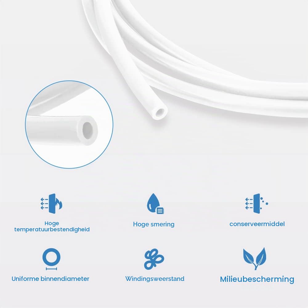 Thumbnail 1 de Creality CR-GCTFL-2M PTFE Bowdenbuis van 2 m voor 1,75 mm filament