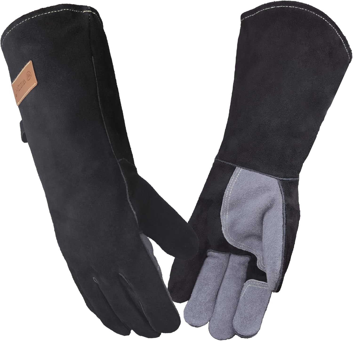Thumbnail 6 de WZQH 40CM 500℃ Lederschmiede-Schweißhandschuhe L
