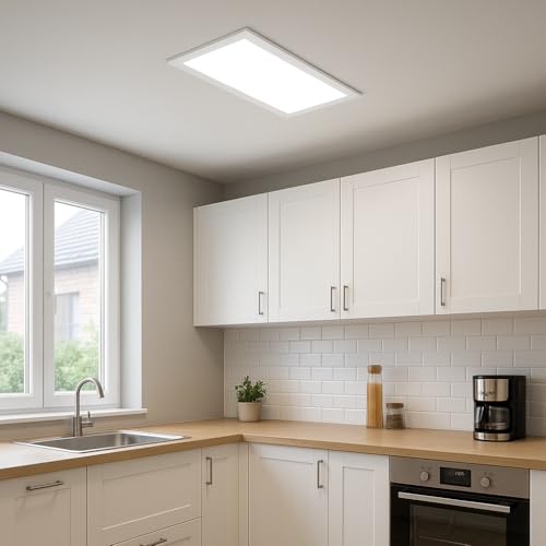 Detalle de M Ledme Plafón Superficie Panel LED 60×30 cm 24W con selector de color y driver incluido