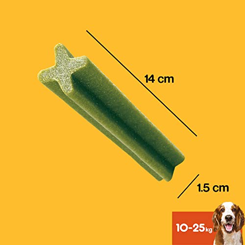 Detalle de Pedigree Dentastix Fresh Snack dental para perros medianos 10 paquetes