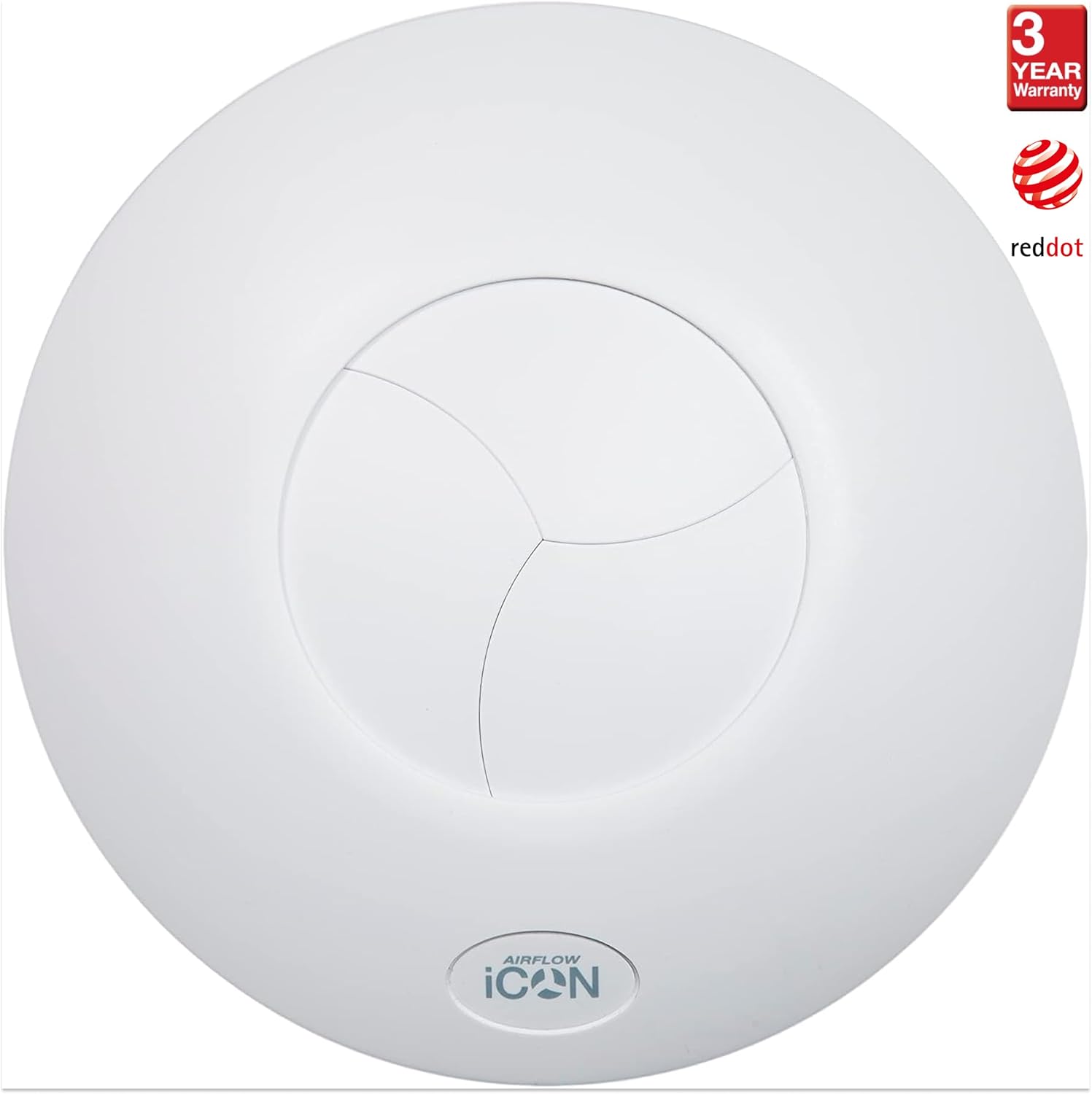 Thumbnail 1 de Airflow iCon60 – okrągły wentylator wyciągowy, wylot 150 mm, 66,3 W