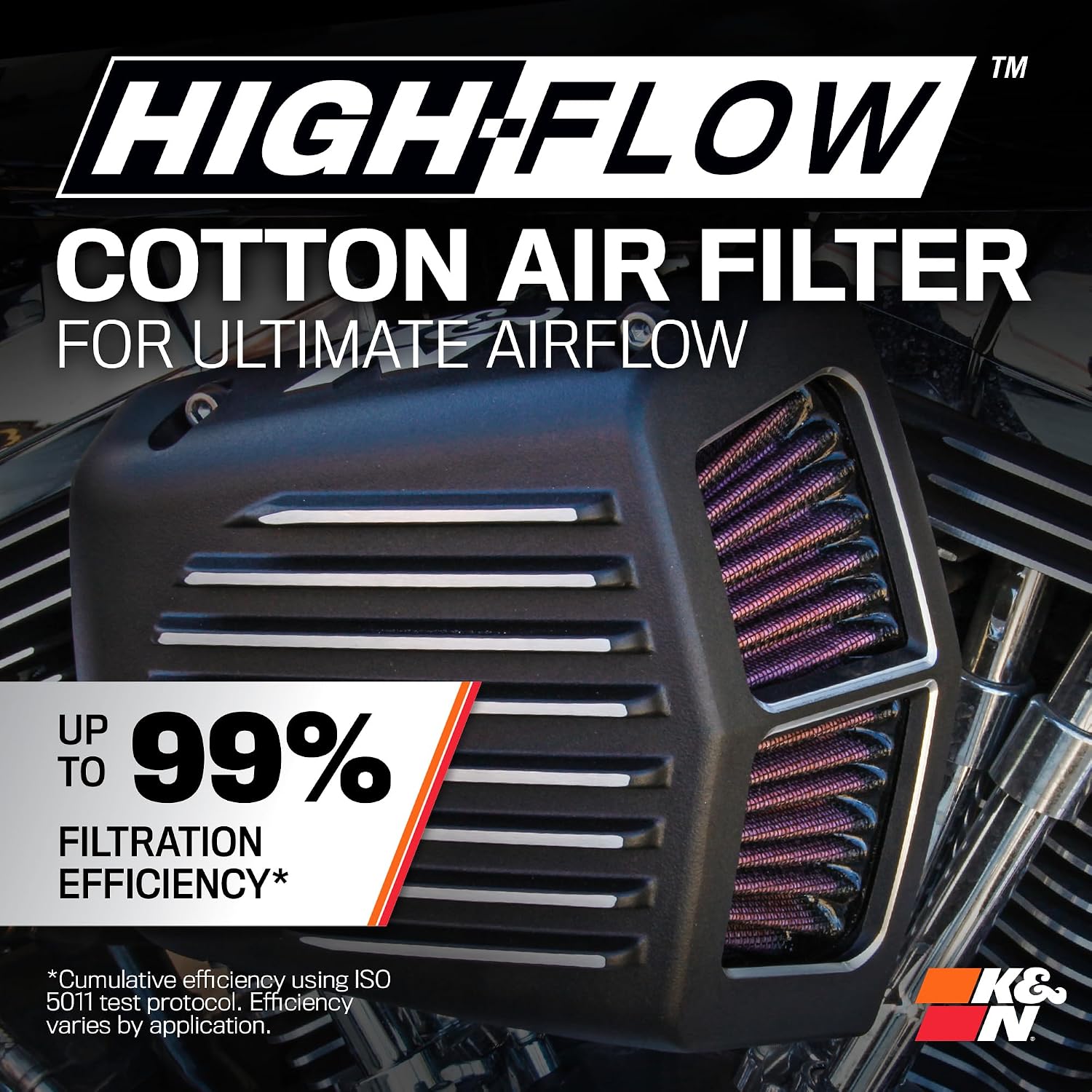 Detalle de K&N Cold Air Intake System RK-3950