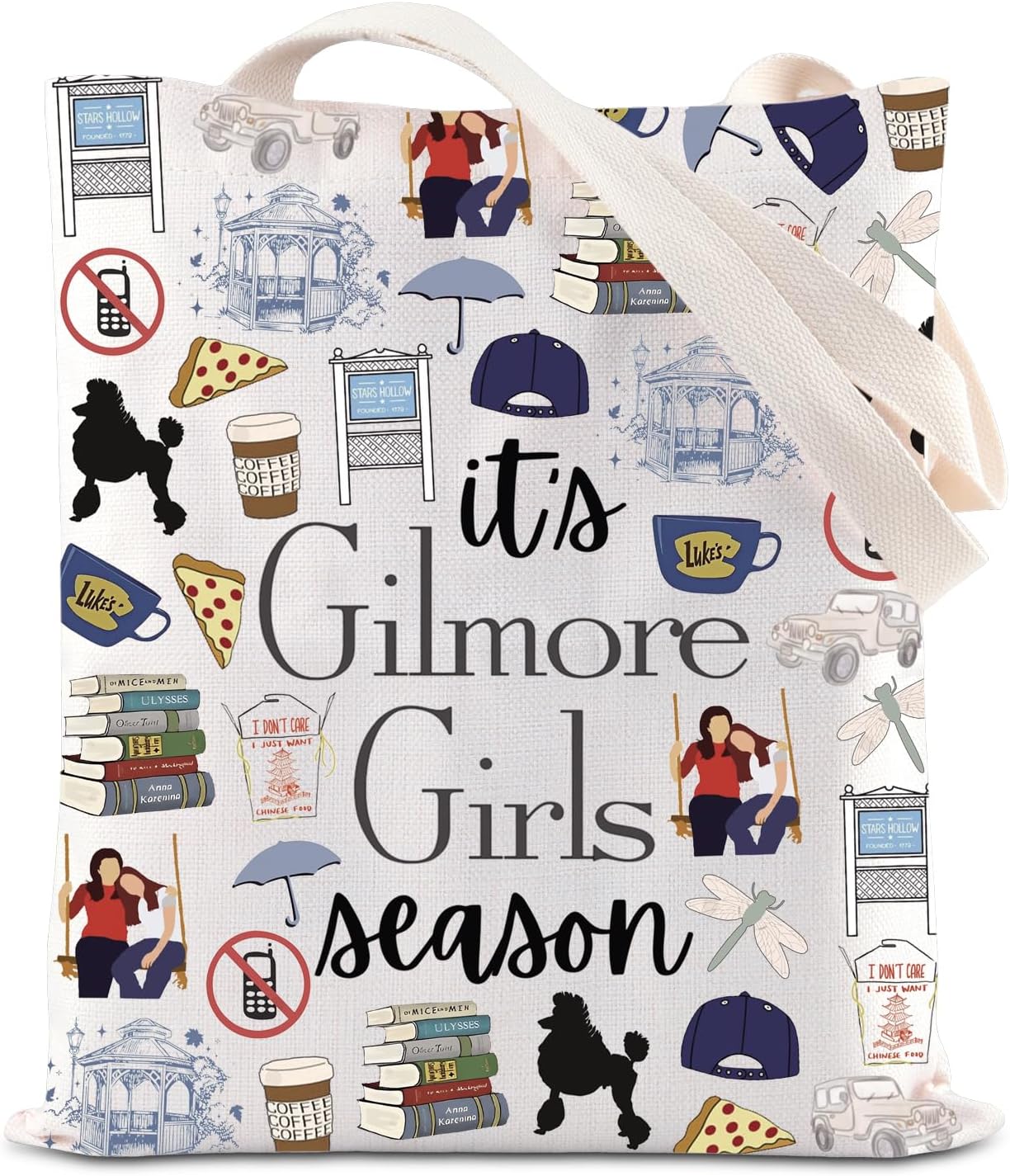 Thumbnail 6 de BAUNA Gilmore Girls Tote/Makeup Bag – Luke’s Coffee Inspired Gift for Fans