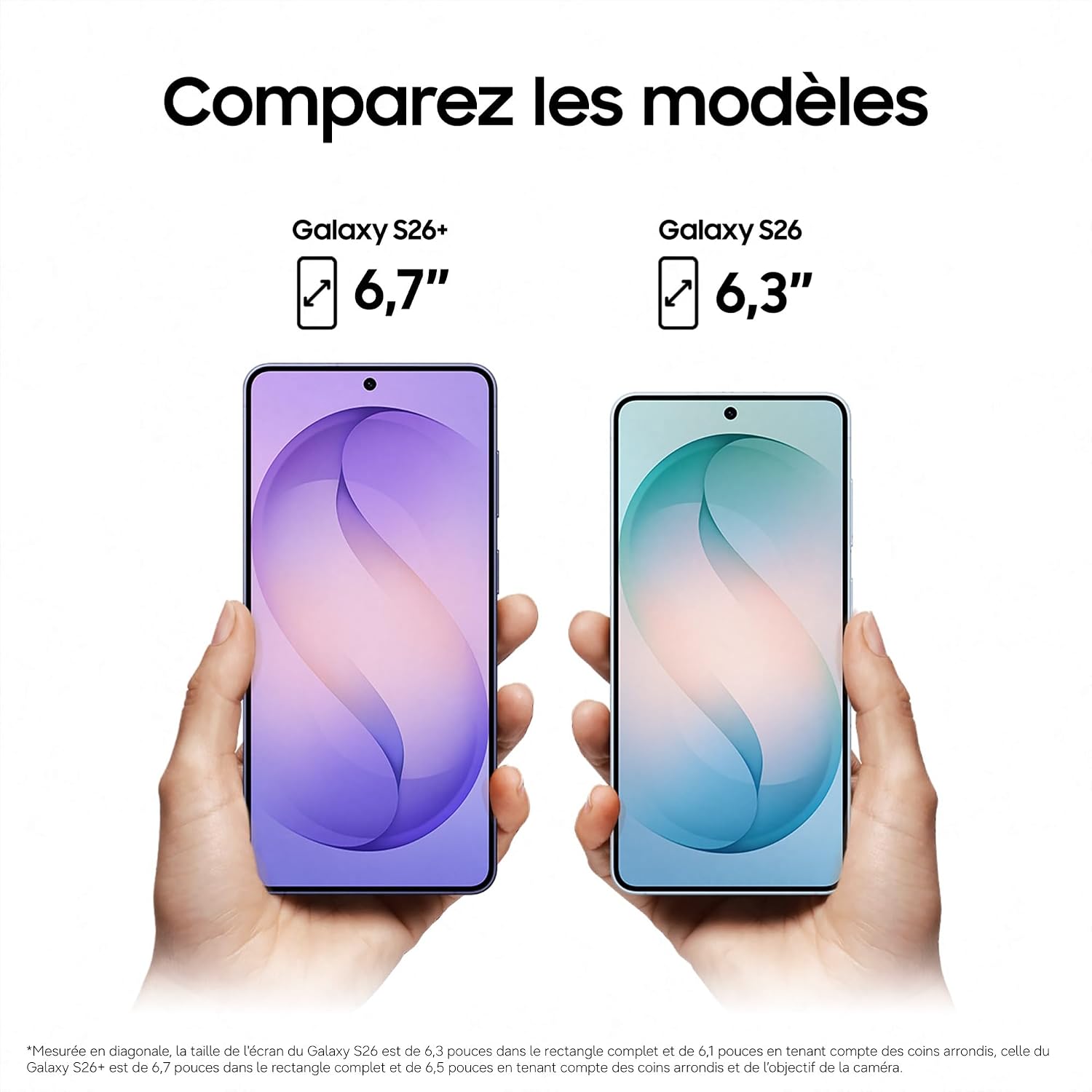 Thumbnail 2 de Samsung Galaxy S26 – Smartphone Android 5G 256 Go, couleur Bleu, charge rapide 25W inclus