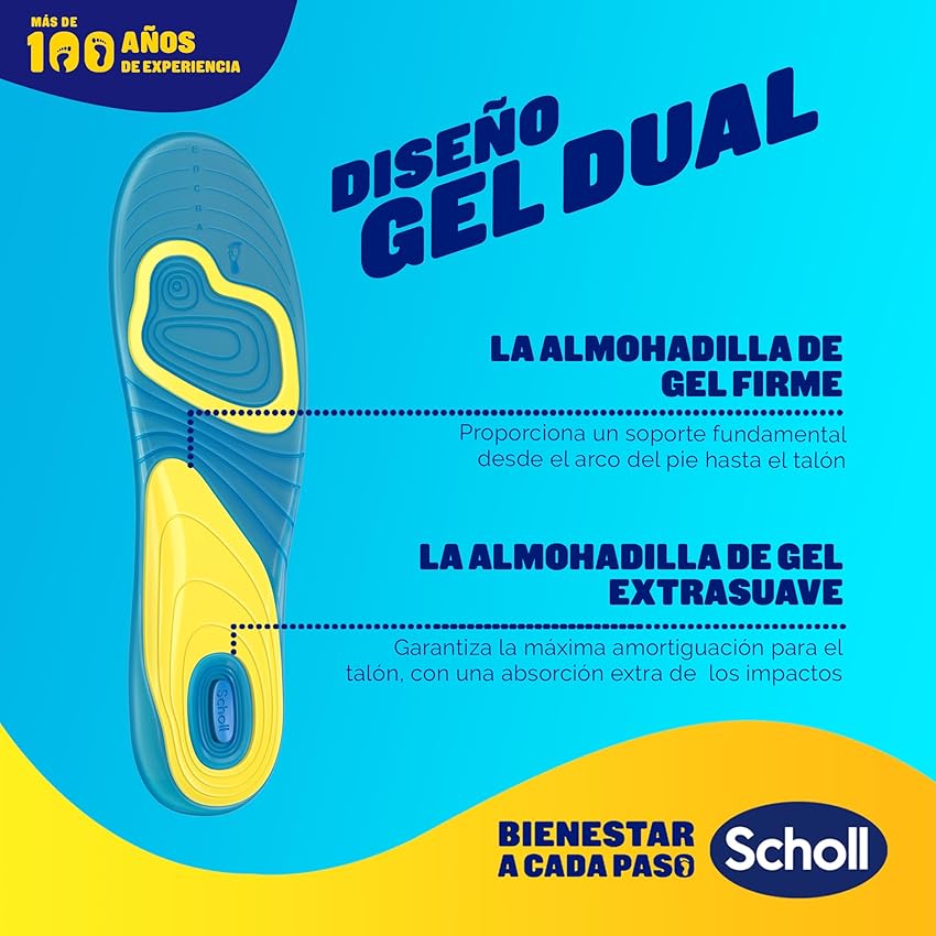 Thumbnail 5 de Scholl GelActiv Plantillas Memory Foam talla 35,5-40,5