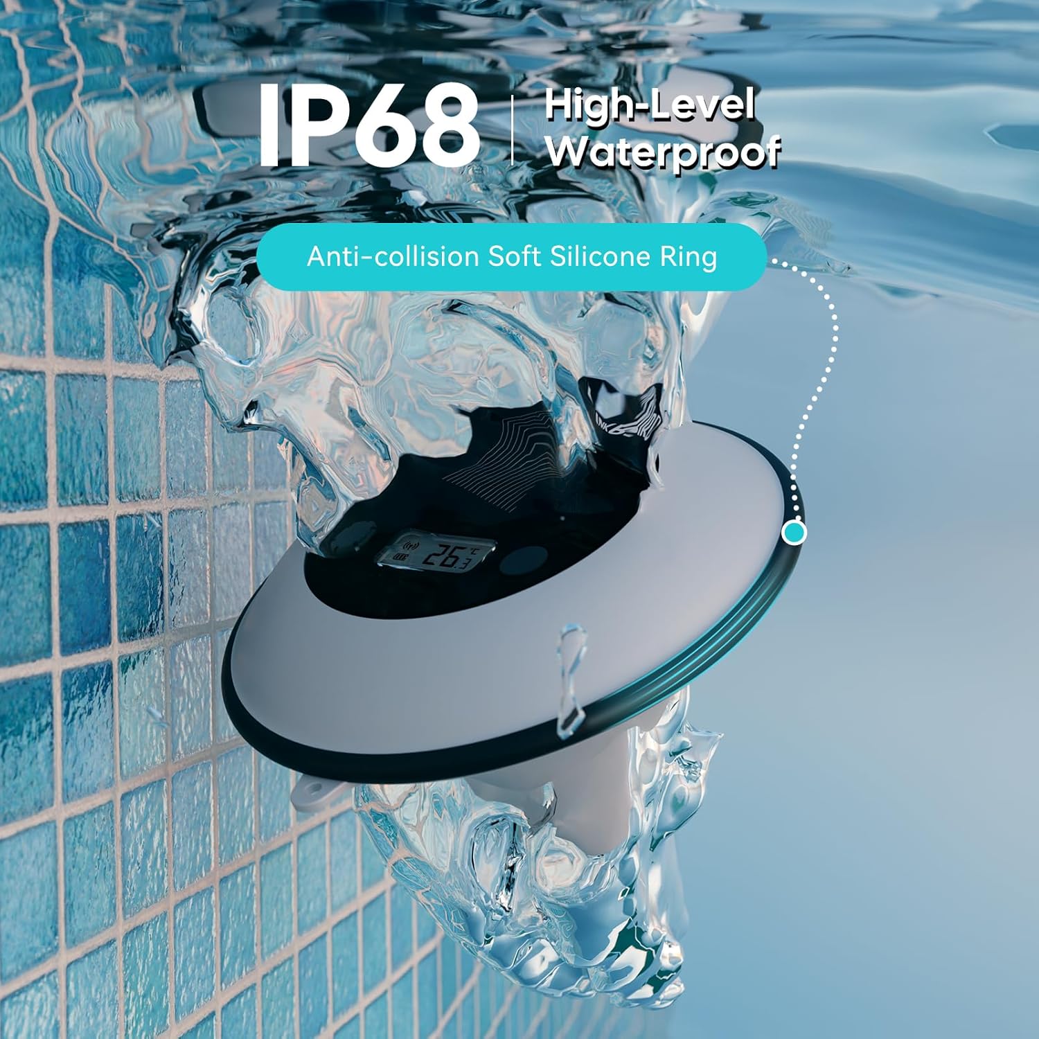 Thumbnail 5 de Inkbird IBS-P05R: Termometro Piscina Solare con Illuminazione RGB e Telecontrollo