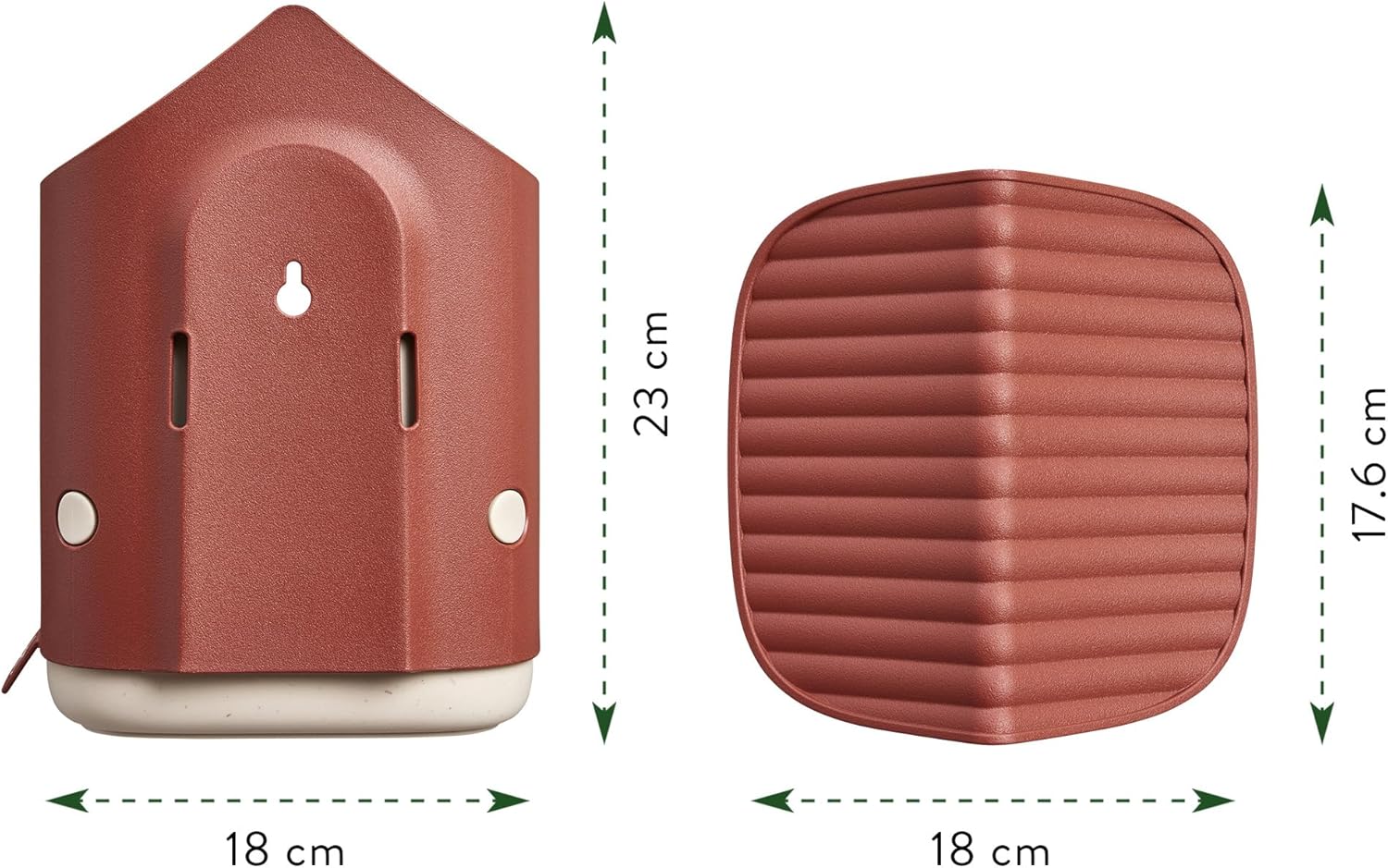 Thumbnail 6 de Elho Cosy Bird Feeder 18 cm: mangiatoia e abbeveratoio in plastica riciclata, design moderno per il giardino